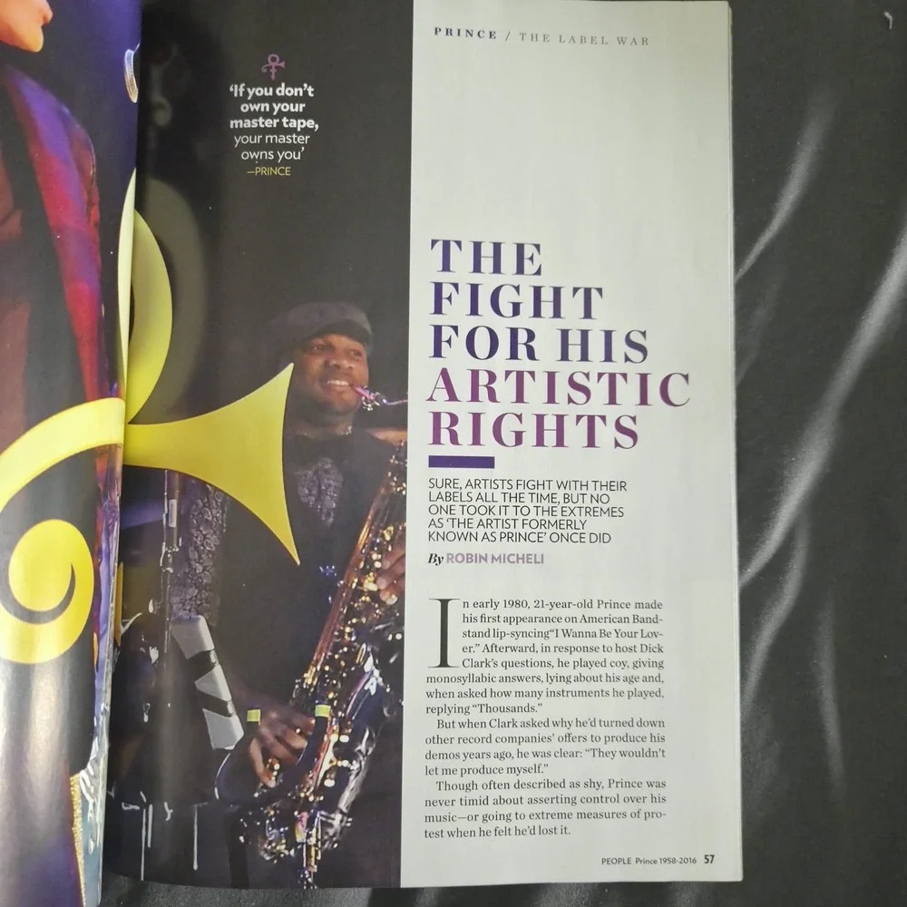Celebrating Prince 1958 -‎ 2016 Tribute Collector's Ed. People Magazine May 2016